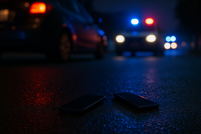 Ilustración de I.A | Los detenidos también poseían un arma.