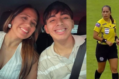 Susana Corella junto a su hijo Oliver, que es su primer fans.