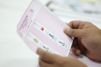 En el balotaje, los votantes ejercían su derecho en una sola papeleta.