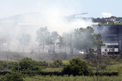 l incendio, que según han informado los Bomberos de la zona está estabilizado.