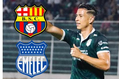 Miguel Parrales atacante de Orense SC.