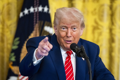 Presidente estadounidense Donald Trump