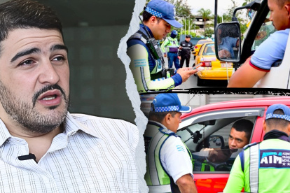 El alcalde de Guayaquil, Aquiles Álvarez, habló sobre los agentes de tránsito