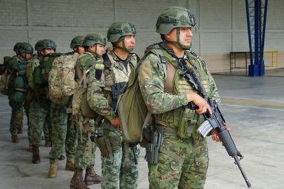 Los militares se despliegan en la frontera de Orellana y Sucumbíos