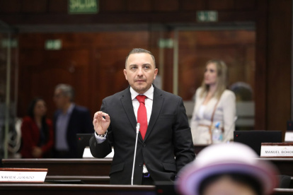 El legislador de ADN Xavier Jurado impulsó el juicio político.