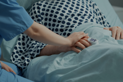 Foto referencial de la aplicación de la eutanasia.