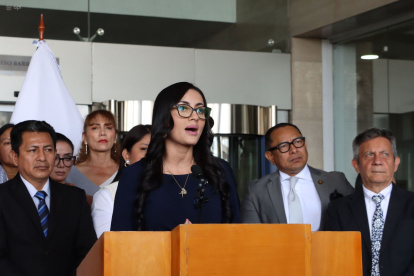 Viviana Veloz, hasta este 13 de mayo presidenta de la Asamblea, informó sobre el pedido de Anabella Azín.