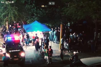 La intervención fue liderada por agentes de control municipal.