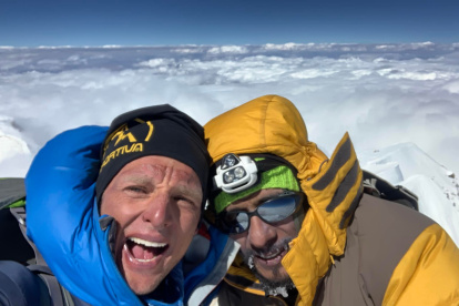 Karl Egloff ha sido acompañado por Nicolás Miranda en sus récords de velocidad