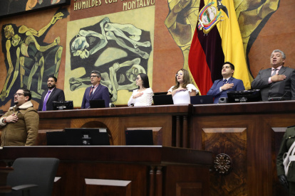 Viviana Veloz fue la última presidenta de la Asamblea Nacional.