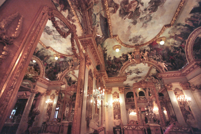 Salón de baile, barroco-rococó, en el piso principal. Museo del Marqués de Cerralbo. EFE/J.J.GUILLEN