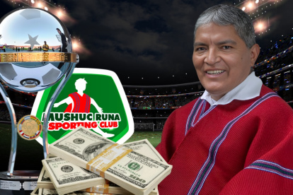 Luis Chango y los bonos por partido ganado en Copa Sudamericana los reparte con sus jugadores.