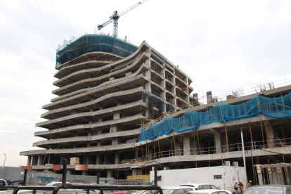 El proyecto inmobiliario The Hills está siendo construido en Puerto Santa Ana, en el norte de Guayaquil.