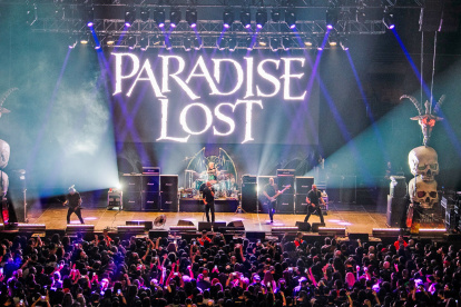 Paradise volvió a Santiago siete años después, para presentarse en la edición del Metal Fest realizada en Chile, el domingo 11 de mayo.