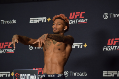 Michael Morales registró un peso de 170,5 libras durante el pesaje, quedando dentro del límite permitido para la pelea.