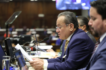 El asambleísta nacional del Partido Social Cristiano, Alfredo Serrano.
