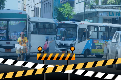 Líneas de buses cambiarán su recorrido este domingo