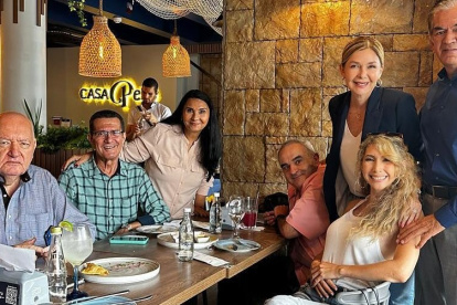 Siempre Polo se reúne con sus excompañeros.