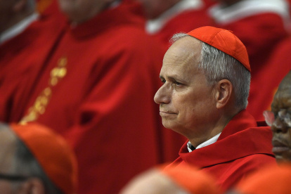Robert Francis Prevost, previo a su elección como papa. Cuando era cardenal, iba a un gimnasio en el Vaticano.