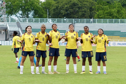 Las celebraciones de las jugadoras de la Tri en el Sudamericano Femenino Sub-17