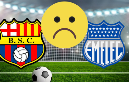 Barcelona SC recibe a Emelec en el estadio Monumental.