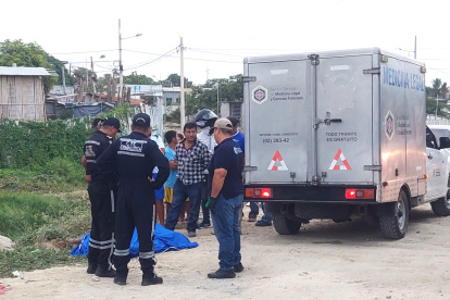 El levantamiento del cuerpo del sargento Santana la efectuó el personal de la OIAT.