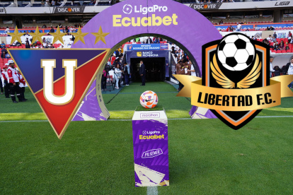 Liga de Quito enfrentará a Libertad en el estadio Rodrigo Paz.