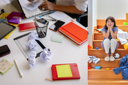 El desorden refleja una mente más dinámica y creativa