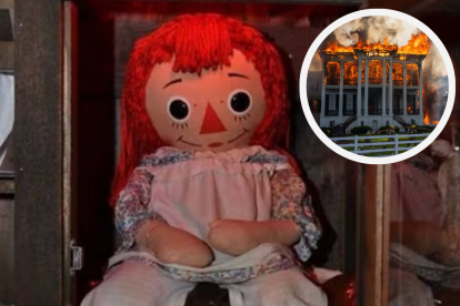 Tras la visita de Annabelle a Nueva Orleans, una mansión sureña arde. Las redes estallan: ¿casualidad o poder paranormal?