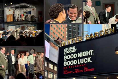 "Good night, and good luck" se convierte en la primera obra teatral que se transmite en vivo en televisión.