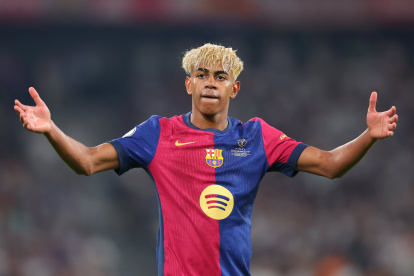 Lamine Yamal es clave en el equipo de Hansi Flick en el Barça.