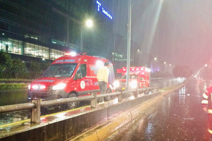 El pasado 16 de mayo se registró un accidente de tránsito en el redondel de E Ciclista, norte de Quito