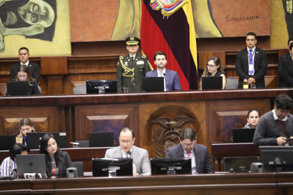 El oficialista Niels Olsen preside la Asamblea Nacional.
