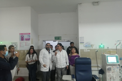 Gonzalo Ortega, defensor del Pueblo del Guayas, recorrió el Teodoro Maldonado.