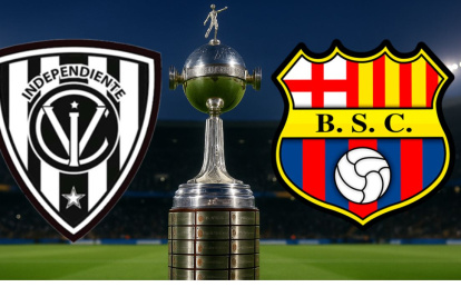 Independiente del Valle recibe a Barcelona por Copa Libertadores.