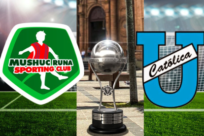 Mushuc Runa y Universidad Católica van bien en la Copa Sudamericana.