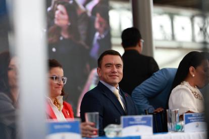 El presidente Daniel Noboa asumirá su nuevo mandato el 24 de mayo de 2025.