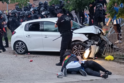 Accidente en Cornellá dejó 17 heridos y uno de ellos en estado crítico