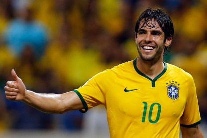 Kaká fue campeón del Mundo con la selección de Brasil