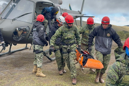 El cuerpo sin vida fue trasladado a la morgue de Machachi para el respectivo trámite legal.