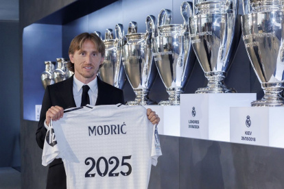 Luka Modrid ganó 28 títulos con la camiseta de Real Madrid