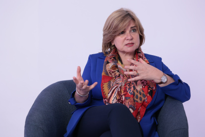 Jekaterina Doródnova, embajadora de la Unión Europea en Ecuador, desde septiembre de 2024.