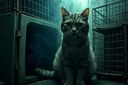 Ilustración generada con IA. Documento oficial detalla motivos de sacrificios animales en Guayaquil.