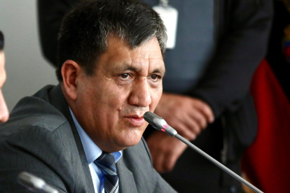 Wilson Toainga asume el cargo de fiscal General del Estado, en reemplazo de Diana Salazar.