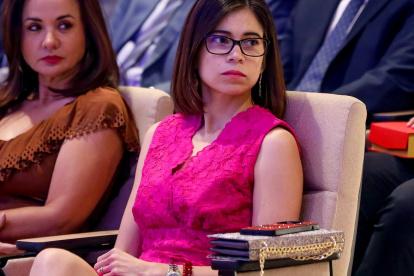 La expresidenta encargada de la Asamblea, Esther Cuesta, está mencionada en los chats del caso Ligados.