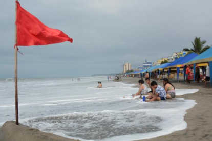 El Inocar a anunciado olas de gran altura durante los próximos días