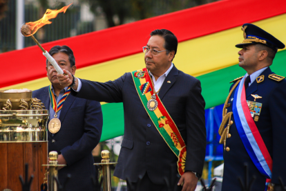 Luis Arce es el actual presidente de Bolivia