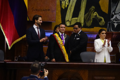 Daniel Noboa asume un nuevo mandato como presidente de Ecuador.