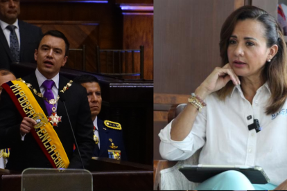 La prefecta del Guayas dejó un mensaje en sus redes sociales sobre Daniel Noboa