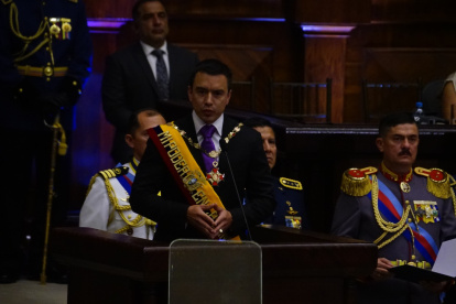 Daniel Noboa habló este 24 de mayo de 2025 sobre ampliar la matriz energética.